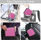 Bukere Travel Sunglasses Organizer Case Adjustable Slot For Multiple Eyeglasses Hard-shell Portable Storage Box for Men Women
