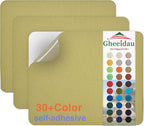 Canvas Repair Patch 9×11 Inch 3Pcs Waterproof Self-Adhesive Fabric Repair Patch for Tents,Boat Cover,Pop Up Canopy,Patio,Bags,Car Seats,Sofas,Furniture Cover(Khaki)