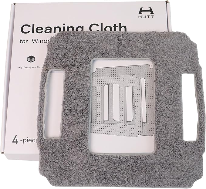A1 Window Cleaning Robot - Original Cleaning Pad, Cloth, and Rags - Includes 4 Pieces in One Box