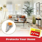 Drywall Anchor Repair Kit,Loose Wall Anchor Fix Patches,Ideal for Drywall and Masonry,Only Wet Can Fix Wall Hole Fast,20 Patches with Anchors and Screws Included.