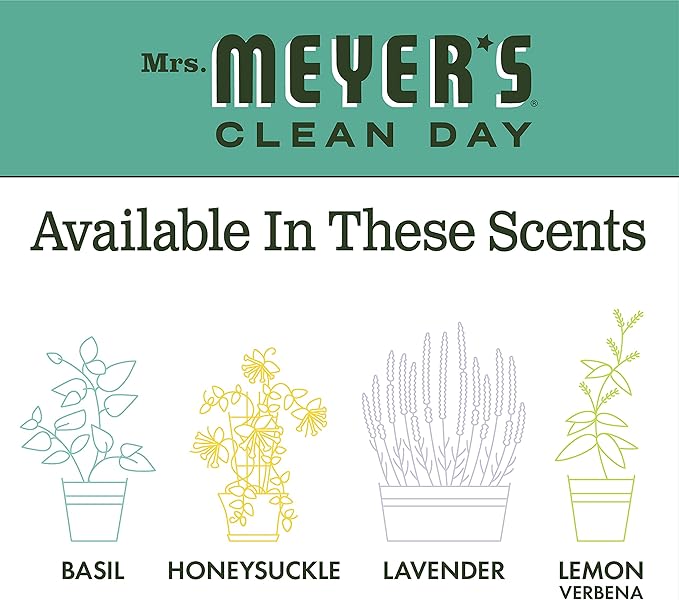 MRS. MEYER'S CLEAN DAY All-Purpose Cleaner Spray, Basil, 16 fl. oz