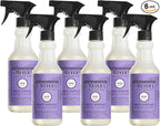 MRS. MEYER'S CLEAN DAY Multi-Surface Everyday Cleaner, Limited Edition Lilac Scent, Removes Dirt & Freshens Surfaces, 16 FL OZ Spray Bottle (Pack of 6)