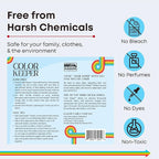 Color Keeper® Dye-Trapping Laundry-Saving Sheets, 100 Value Pack | Fragrance Free | Bleach-free Protection for Mixed Laundry