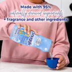 Snuggle In Wash Scent Booster, 21 Oz, Pack of 4, Blue Sparkle, Laundry Beads for Long-Lasting Freshness, Fragrance Enhancer for Clothes, Bedding & Activewear, HE Safe