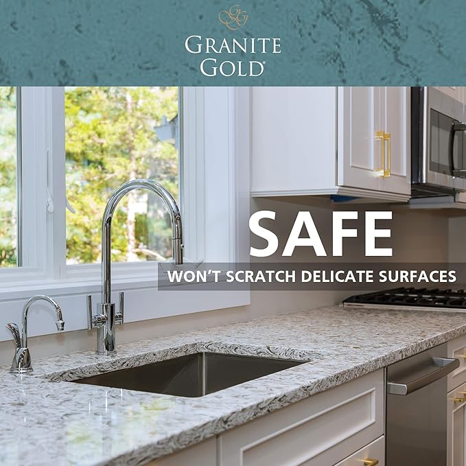 Granite Gold All-Surface Cleaner Spray, Household Cleaning For Stainless Steel, Glass, Quartz, Marble Surfaces, 24 Fl Oz, 1 Count