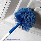 SPARTA Flo-Pac Rounded Duster Cleaning Duster with Electrostatically Charged Bristles for Cleaning, 9 X 7 X 7 Inches, Blue, (Pack of 12)