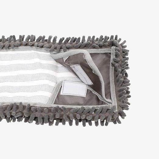 SWOPT 18” Microfiber Dust Mop Refill – Cleaning Pad for Use on Wood, Laminate, Tile – Interchangeable with All SWOPT Cleaning Products for More Efficient Cleaning and Storage (Pack of 2)