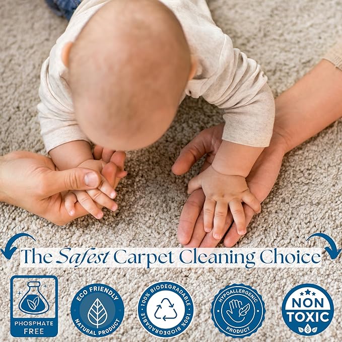 Black Diamond Stoneworks Carpet & Upholstery Cleaner: Fast Acting Deep Cleaning Spot & Stain Remover Spray Also Works Great on Rugs, Couches and Car Seats (1-Gallon)