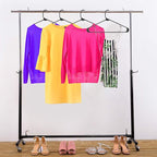 Utopia Home Plastic Hangers 30 Pack - Clothes Hanger with Hooks - Durable & Space Saving (Black)