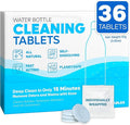 Sudstainables Water Bottle Cleaning Tablets – 36-Pack, Chlorine-Free and Odorless Cleaner for Hydration Bladders, Stainless Steel, Tumblers, and Glass Bottles - Removes Stubborn Stains and Odors
