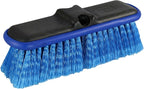 Unger Professional HydroPower 9” Soft Wash Brush with Protective Bumper – Compatible with Waterflow Poles, Cleaning Brush, Great for Cars, Boats, Siding, Windows & Delicate Surfaces