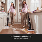 Eureka Cordless Wet Dry Vacuum Cleaner and Mop,170° Reclinable,185°F Hot Air Self-Cleaning Vacuum,Long Run Time,Great for Hard Floors Pet Hair Sticky Messes，RapidWash 730, Purple