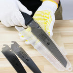 KAKURI Japanese Hand Saw [PVC Pipe, Plastic] 8-1/4" Japanese Pull Saw with Blade Cover, Made in JAPAN