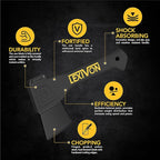 LEXIVON V9 Camping Hatchet, 9-Inch Axe | Ergonomic Grip, Lightweight Fiber-Glass Composite Handle | Protective Carrying Sheath Included (LX-V9)