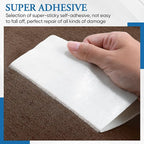 Canvas Patch 5.5 x 8 Inches 6Pcs Self-Adhesive Waterproof Canvas Patch Kit for Repairing Tents,Sofas,Boat Covers,Camping Chair,Awnings,Car Seats.(Brown)