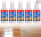 Floor Restore for Wood Floors: Floor Clean Restorer & Polish for Tile, Shine Wood, Laminate, Vinyl, Bamboo - Quick-Drying Flooring Protection Agent (5, 150 ml)