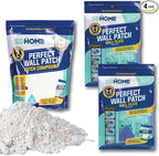 Drywall Repair Plate & Compound Kit by SD Home, Fix Large Holes Fast, Pack of 2 Wall Backing Plates & 1 Fast-Drying Spackle Filler Bag, Easy & Quick DIY Patching for Cracks & Wall Damage