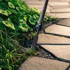 29" Long Handle Crack Weeder, Manual Crevice Weeding Tool Weed Puller for Sidewalk Paver Deck Boards, Gardening Tool for Removing Grass and Weeds from Deck Garden and Wall Crevices