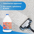 Amazing 60 Second Stain Remover - Commercial Strength - Powerful, Natural Enzymes Remove Food, Grease, Pet Stains & More - Non-Toxic/Eco Friendly - USA Made (128oz Bottle - Save 50%)