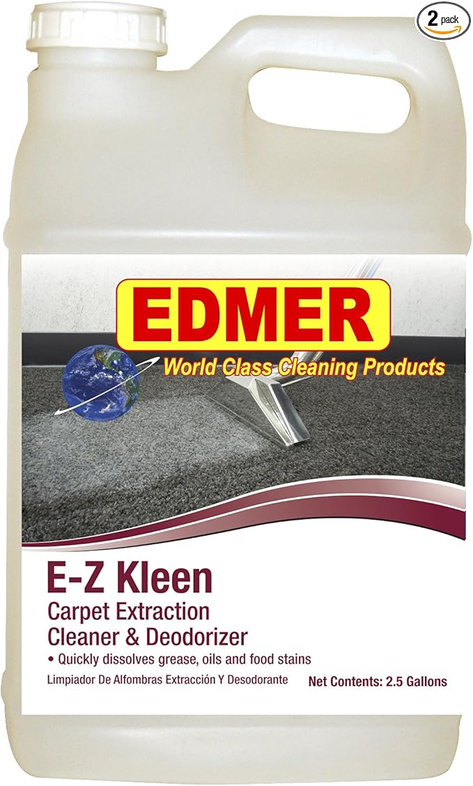 Edmer EZ Kleen Carpet Extraction Cleaner & Deodorizer - 5 Gallon Box