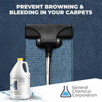 CarpetGeneral- Carpet Fiber Rinse & Odor Neutralizer Solution 53105|Prevent Browning, Bleeding & Odors with Top Carpet Cleaner Liquid|Carpet Fiber Rinse Professional Residue Attracting Agent -1 Gallon