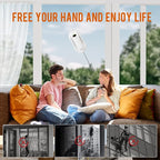 Window Cleaning Robot with Auto Water Spray & Smart Navigation, Automatic Window Cleaner Robot for Inside/Outside Glass with Triple Safety System, Edge Detection and Remote Control