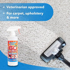 Amazing 60 Second Stain Remover - Commercial Strength - Powerful, Natural Enzymes Remove Food, Grease, Pet Stains & More - Non-Toxic/Eco Friendly - USA Made (16oz Spray Bottle 2-Pack -Save 25%)