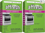 Affresh Cooktop Cleaning Kit, Safe for Glass & Ceramic Cooktops, Includes 5 oz cleaner, 5 pads, 1 scraper (Pack of 2)