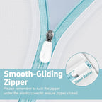 5-Pack Mesh Laundry Bags for Delicates | Zippered Wash Bags for Bras, Shoes, Travel, College Dorm Essentials in 3 Sizes (2 Small, 2 Medium, 1 Large)