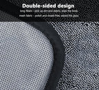 Shiny Wipes Cleaning Cloths,3pcs Shiny Bath Drying Towels,Shower Doors Drying Towels,16*16in Streak Free Glass Window Car Mirror Super Absorben Microfiber Cleaning Cloths (3pcs grey 16*16″)