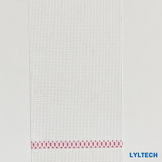 Drywall Joint Tape- 5.7in X 100 ft,13 MESH,100% Fiberglass,Heavy-Duty Self-Adhesive Wall Crack and Seam Patch