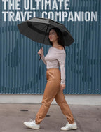 REPEL Windproof Travel Umbrella - Compact & Withstands Winds up to 85MPH , Strongest Premium Auto Folding Umbrella for Rain and Sun - Durable, Light & Portable for Women & Men , Fits Backpack & Cars