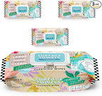 3 Packs Surface Cleaning Wipes Bleach Free, Thick & Large Dispose, All-Purpose Cleaner for Bathroom, Kitchen, Office, 100 Count Soft Flow, Biodegradable, No Scent