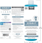 Unique Scrub-It RV Toilet Bowl Cleaner Liquid - Removes Odors, Stains and Debris - Safe on All Toilet Types 24 oz (3-Pack) Packaging May Vary