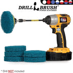 Kitchen Accessories - Cleaning Supplies - Drill Brush - Spin Scrubber - Oven Cleaner - Stove Top Cleaner - Pots and Pans - Kitchen Sink - Hard Water Stain Remover - Drill Attachment Power Scrubber