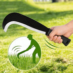 Small Machete Sickle Tool, 13.5-Inch Garden Knife with Curved Blade for Weeding, Vine Cutting, Pruning and Farm Use