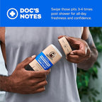 Dr. Squatch Natural Deodorant for Men - Odor-Squatching Aluminum Free - Fresh Falls (2.65 oz, 3-Pack)