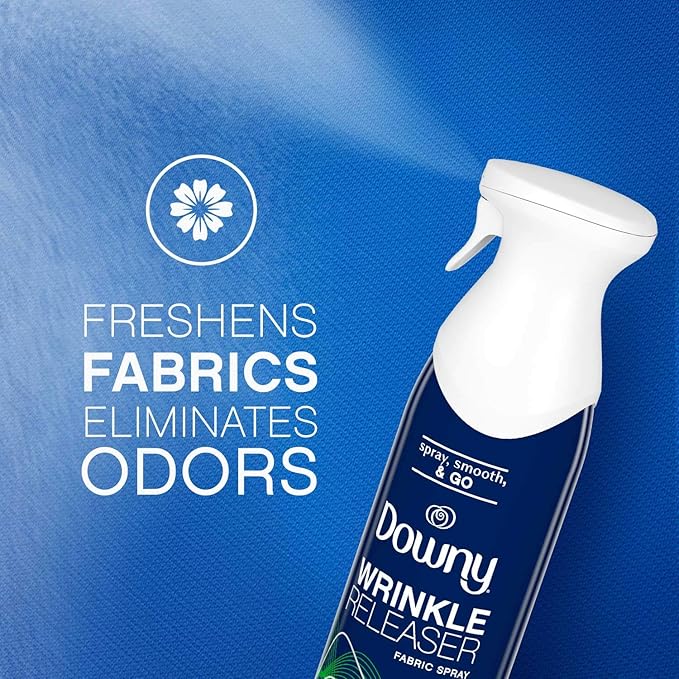 Downy WrinkleGuard Wrinkle Releaser Fabric Spray, Fresh, 9.7 oz