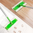 AIR U+ Wet Pads Refill for Swiffer Sweeper Wet Mopping Cloth, Unscented Disposable Floor Cleaning Wipes, 30 Count