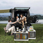 Storage Bins, Cabinet with Lids, Extra Large Useful Box, 19 Gallons (72L) Capacity (Per One), 2 Packs, Collapsible, Transparent, Home Organizer