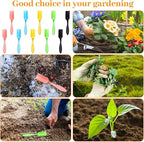 10 Pcs Mini Gardening Shovel Spoons Plastic Cultivation Tools Soil Scoops Digging Transplanting Gardening Spade Hand Trowel Rake for Potted Flowers Succulents Loose Tea-Leaf Scoops, Multiple Colors