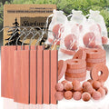 Cedar Blocks for Clothes Storage 55 Pack, 100% Natural Aromatic Cedar Chips and Cedar Wood Balls for Closets & Drawers Freshener