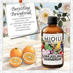 HIQILI Darjeeling Dawnbreak Diffuser Oil for Humidifier, New Car & Home, Long-Lasting Hotel Scent - Pour Homme - 3.38 Fl Oz