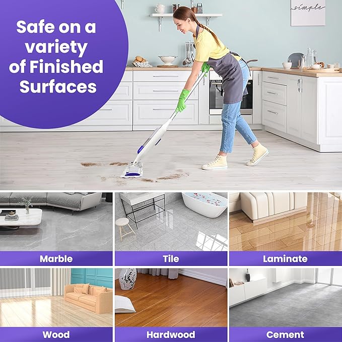 15 Pack Power Mop Pad Refills for Swiffer PowerMop Multi-Surface Mop, Powermop Multi-Surface Mop Pad Replacement Kit