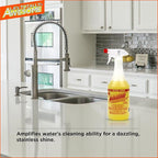 La's Totally Awesome All Purpose Cleaner Combo – 24 oz Spray + 64 oz Refill – Heavy Duty Degreaser & Multipurpose Cleaner for Home, Kitchen, Bathroom, Floors & More