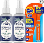 Downy Wrinkle Release Spray Bundle w/Bonus Tide Pen Sample - 3 Pack