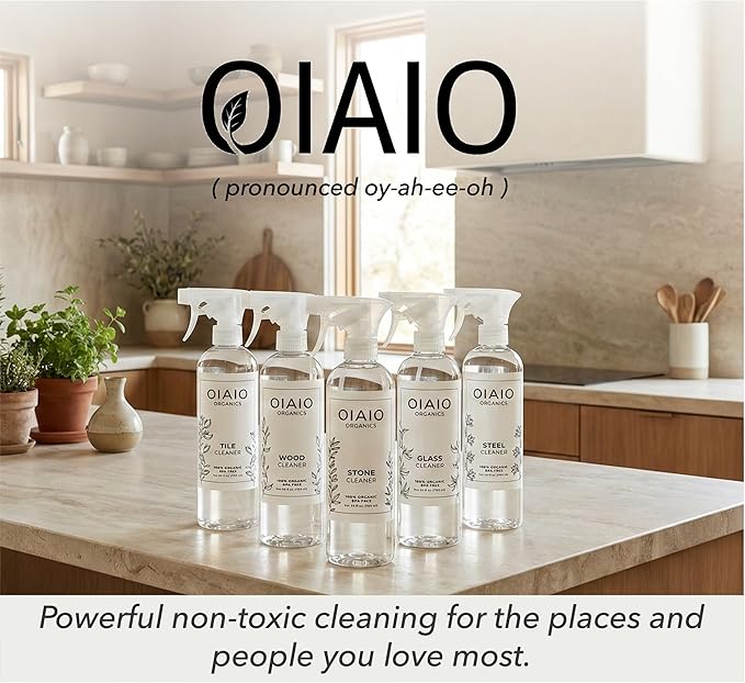 Non-Toxic Stainless Steel Cleaner - Natural Organic Ingredients that Truly Perform - 24oz - Light Coconut Scent