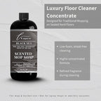 Lapew Black Sea Scented Mop Soap - Luxury Floor Cleaner Concentrate for Mopping Tile, Laminate, Vinyl & Hardwood | Streak-Free, Low-Foam | 36 oz