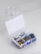 Multi-Purpose Wall Anchor Set 367PCS, Drywall Anchor kit-for Aluminum, Iron, Wood, Drywall, Concrete Walls, Brick Walls, Hollow Walls