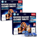 Washing Machine Cleaner Pro Tablets for Pet Owners - 56 Pack, Front & Top Load Washer Deep Cleaning, Septic Tank Safe, HE Support, Remove Stubborn Pet Hair, Eliminates Smells, Prevents Dander Build-up